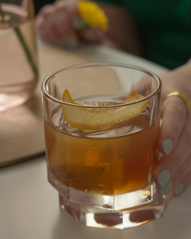 cocktails and clothes: elder fashioned