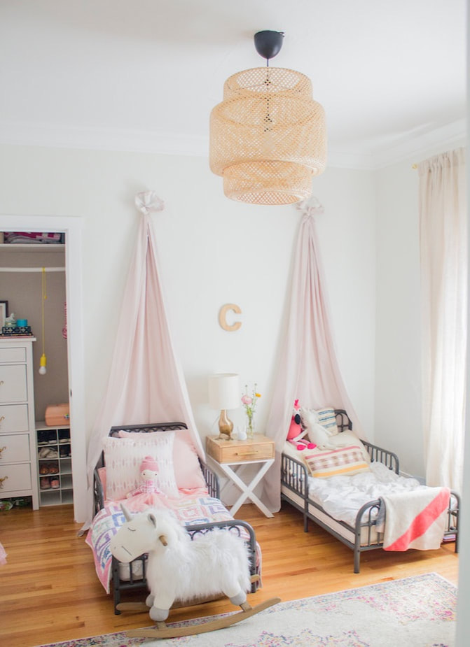 A Quick No Sew Canopy DIY and Charlie's Room Refresh