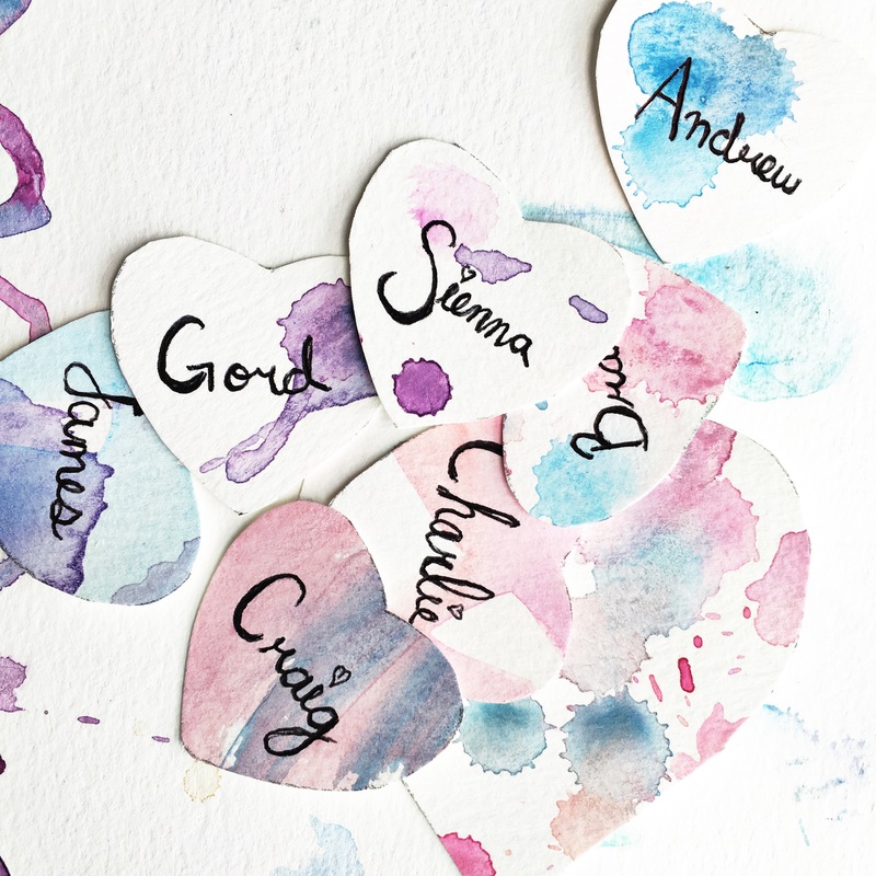 use them as name tags!
