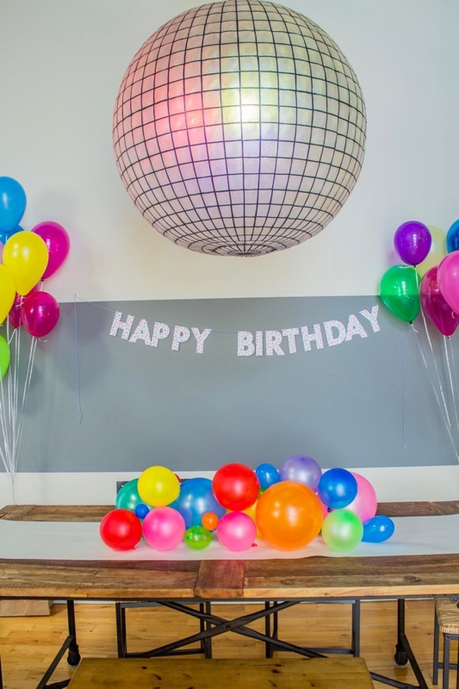 Balloon themed second birthday party | trueloveandcoffee.com