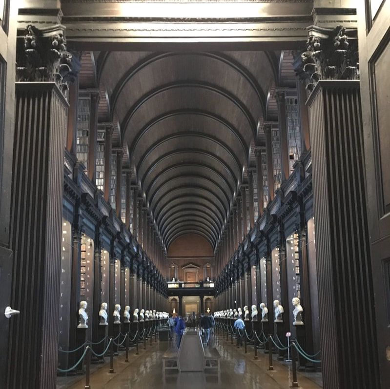 The Long Room at Trinity College Dublin